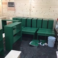 painting shelves